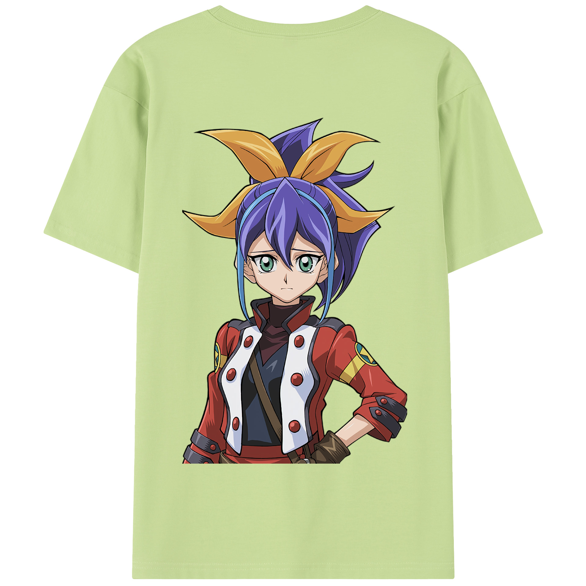 （画像用） 遊☆戯☆王 Yu-Gi-Oh! 綿100％半袖Tシャツ（背面プリント）